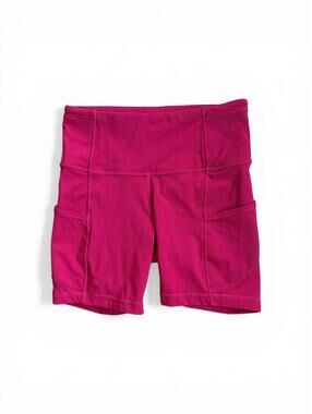 Lululemon Red Athletic Shorts | Side Pockets Size 5.5” Inseam Size 4